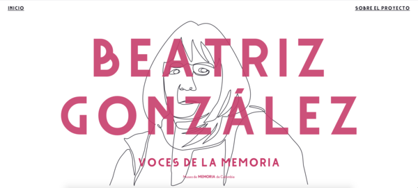 Beatriz González: Voces de la memoria