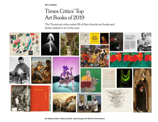 Los mejores libros de arte del 2019