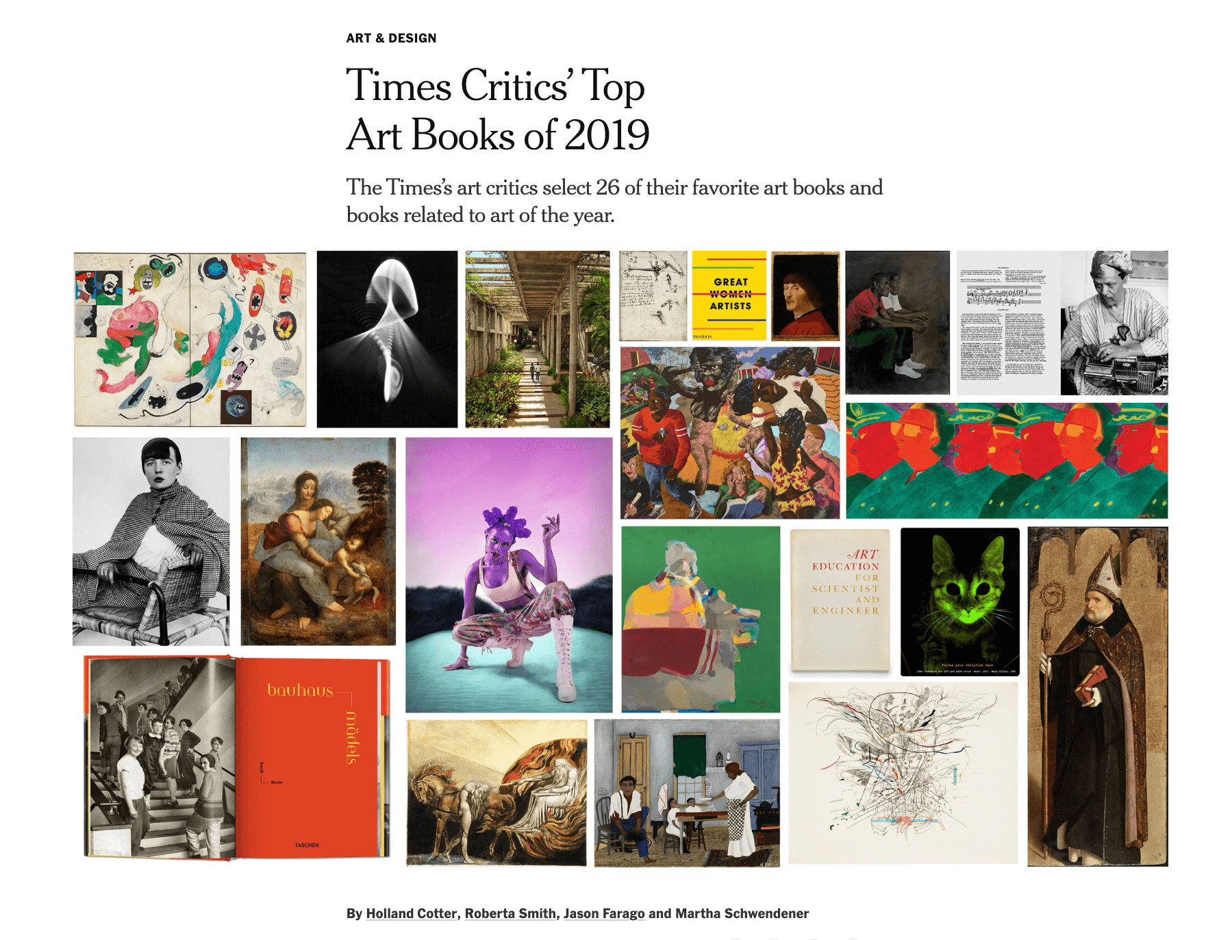 Best Art Books of 2019